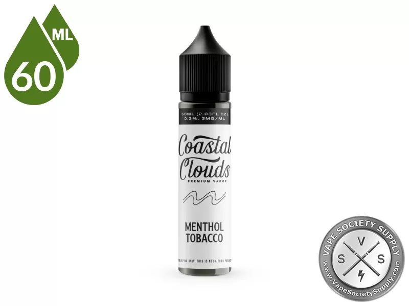 Menthol Tobacco Coastal Clouds 60ml - Image 3