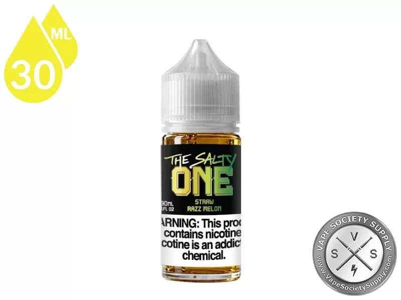 Straw Razz Melon THE SALTY ONE 30ml - Image 3