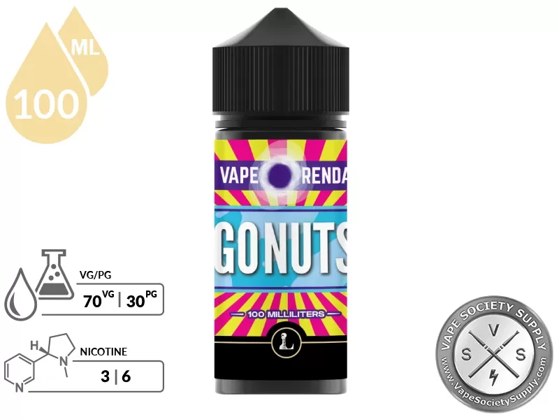 Go Nuts Vape Orenda 100ml - Image 3