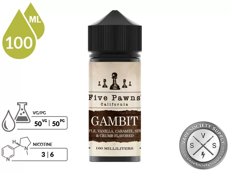 Gambit Five Pawns 100ml - Image 3