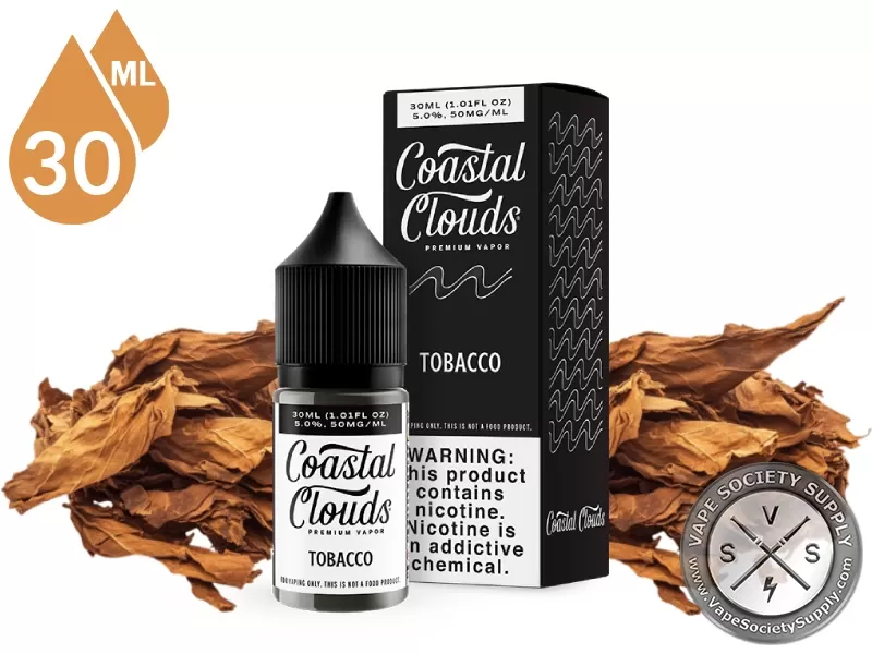 Tobacco Coastal Clouds Salt 30ml