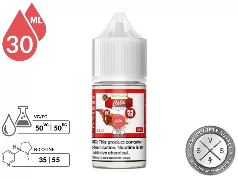 Cola Freeze Pod Juice Salt 30ml - Image 2