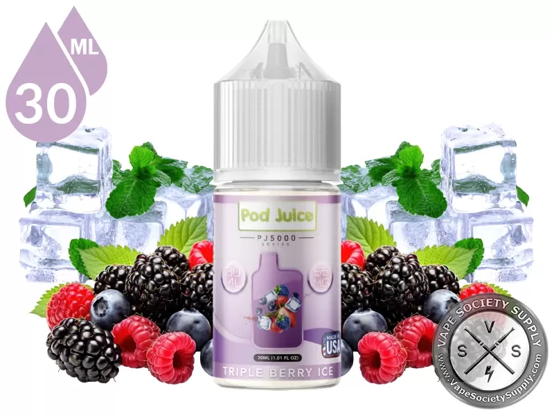Triple Berry Ice Pod Juice Bar Edition Salt 30ml