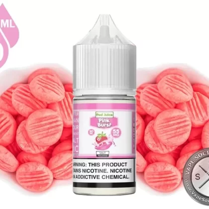 Pink Burst Chew Pod Juice Salt 30ml