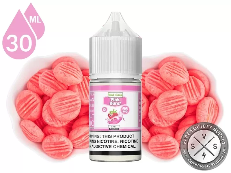 Pink Burst Chew Pod Juice Salt 30ml