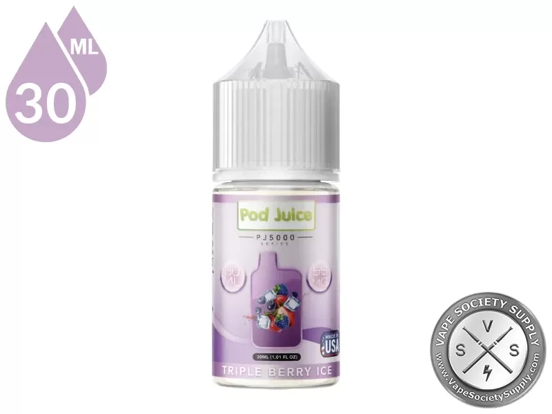 Triple Berry Ice Pod Juice Bar Edition Salt 30ml - Image 3