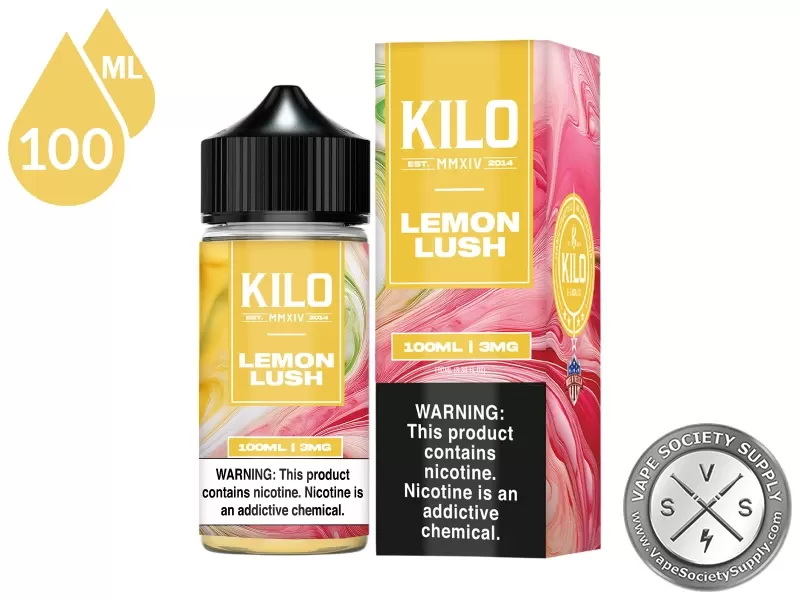 Lemon Lush KILO E-Liquids 100ml - Image 3