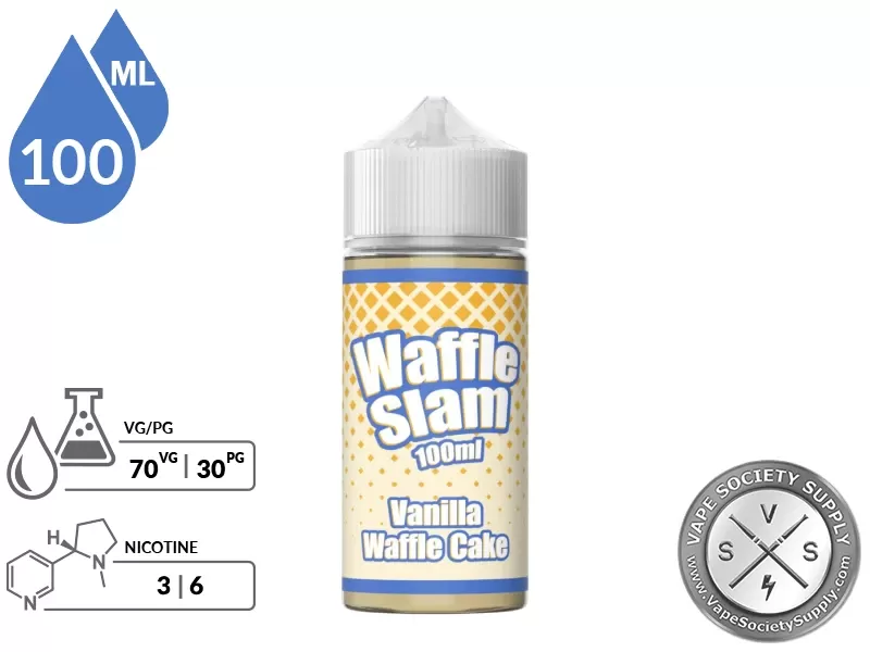 Vanilla Waffle Cake WAFFLE SLAM 100ml - Image 2