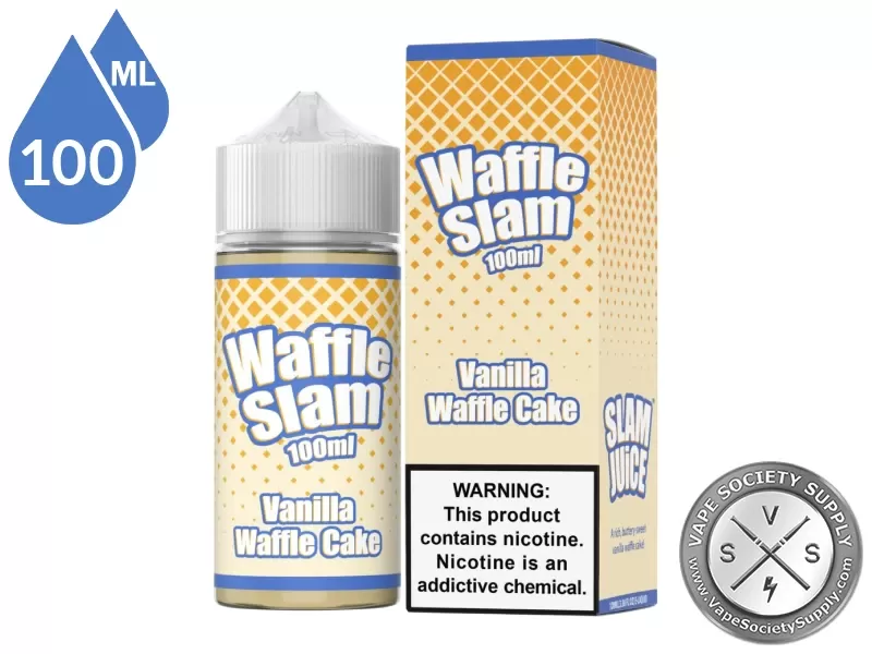 Vanilla Waffle Cake WAFFLE SLAM 100ml - Image 3