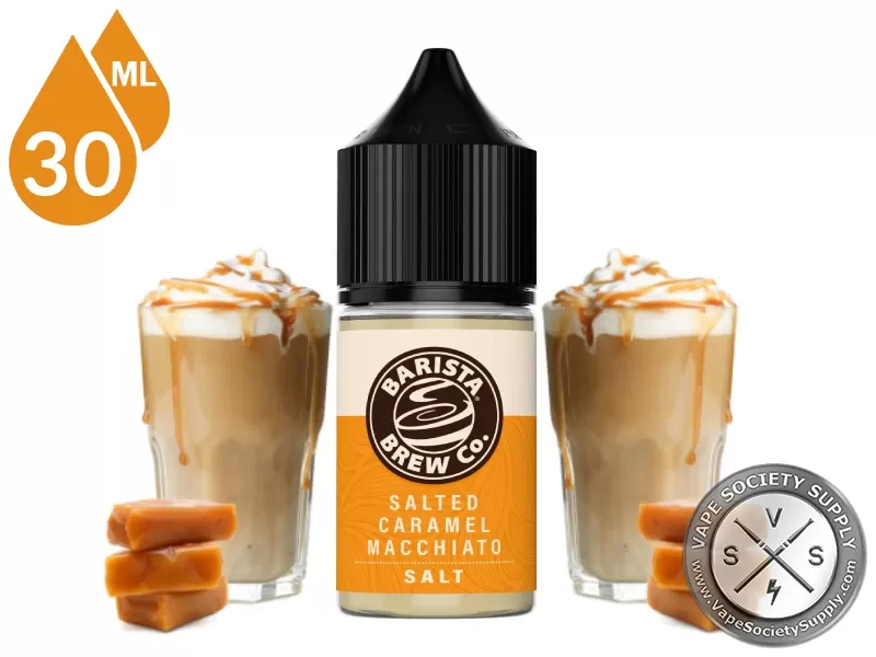 Salted Caramel Macchiato Barista Brew Co. Salt 30ml