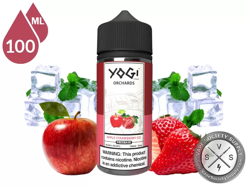 Apple Strawberry Ice by YOGI Orchards 100ml