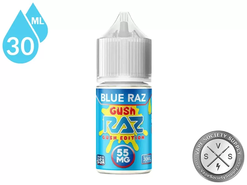 Blue Raz Gush Pod Juice x RAZ Salt 30ml - Image 3