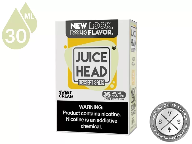 Sweet Cream Juice Head Dessert Salts 30ml - Image 3