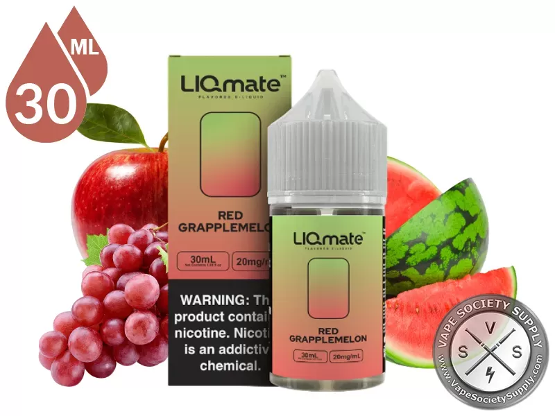Red Grapplemelon LIQmate Salts by 7 Daze 30ml