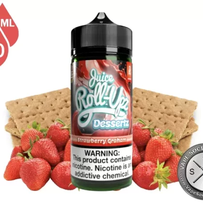Strawberry Graham by Juice Roll Upz Dessertz 100ml
