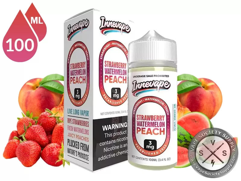 Strawberry Watermelon Peach Innevape 100ml