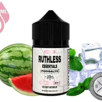 Wtrmln Lime Rush On Ice Ruthless Essentials Pod Salt 60ml