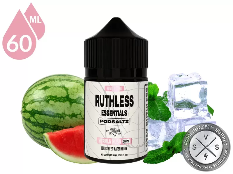 Wtrmln Lime Rush On Ice Ruthless Essentials Pod Salt 60ml
