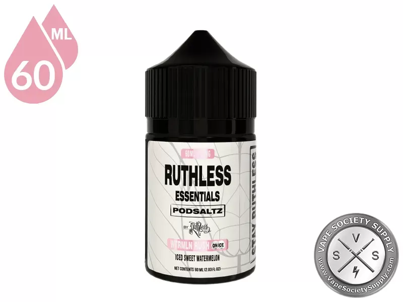 Wtrmln Lime Rush On Ice Ruthless Essentials Pod Salt 60ml - Image 3
