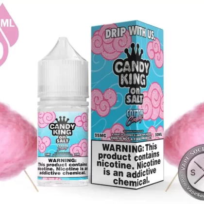 Cotton Candy by Candy King On Salt 30ml