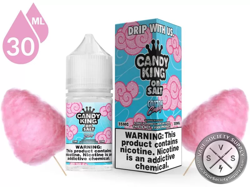 Cotton Candy by Candy King On Salt 30ml
