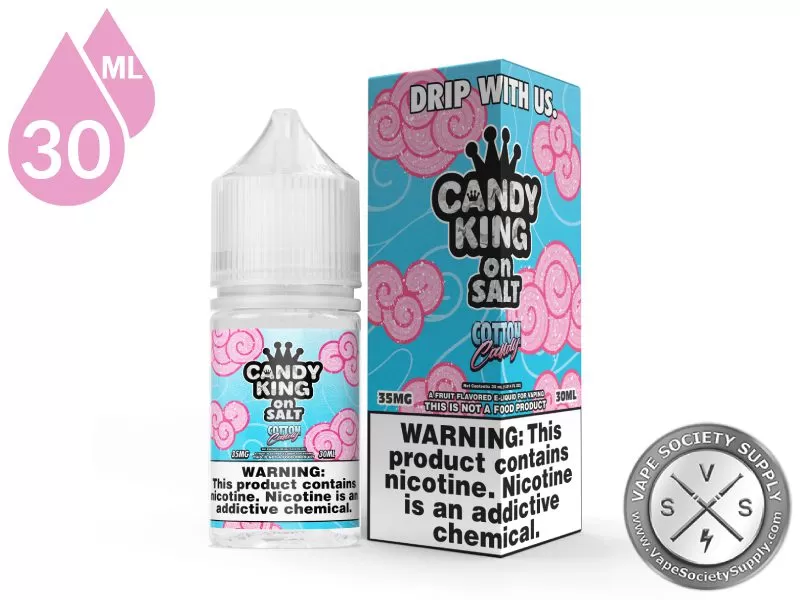 Cotton Candy by Candy King On Salt 30ml - Image 3