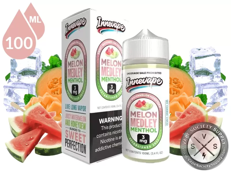 Melon Medley Menthol Innevape 100ml