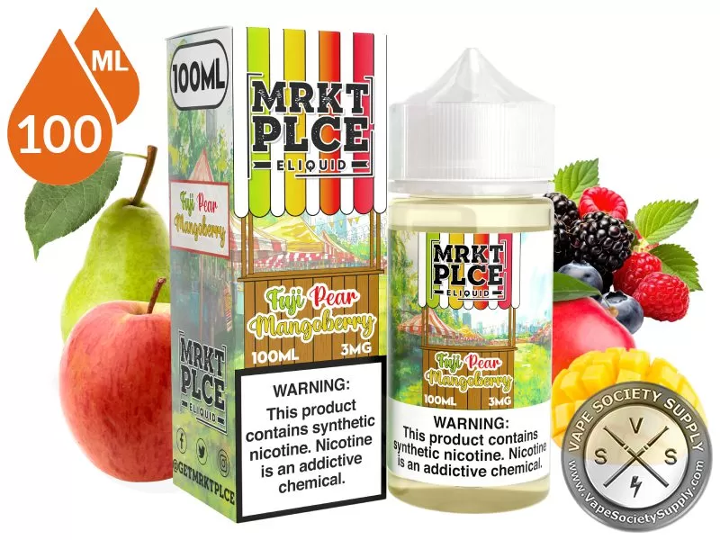 Fuji Pear Mangoberry by MRKT PLCE 100ml