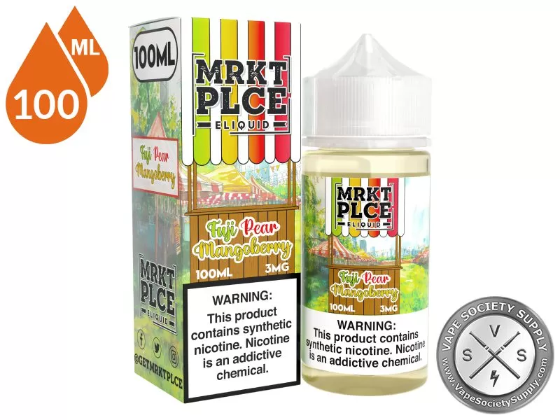 Fuji Pear Mangoberry by MRKT PLCE 100ml - Image 3