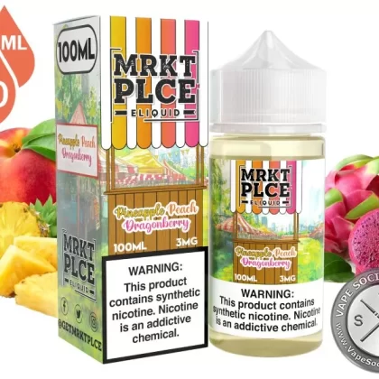 Pineapple Peach Dragonberry by MRKT PLCE 100ml