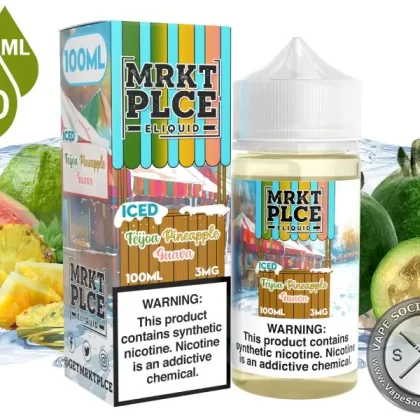 Iced Feijoa Pineapple Guava by MRKT PLCE 100ml