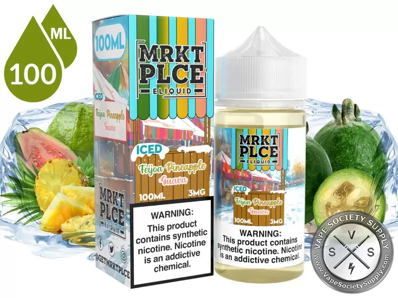 Iced Feijoa Pineapple Guava by MRKT PLCE 100ml
