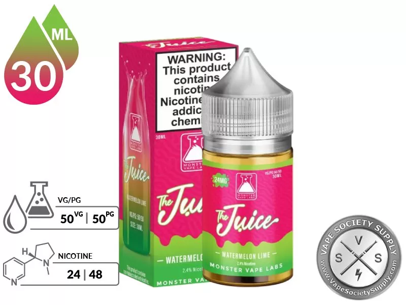 Watermelon Lime The Juice Salt 30ml - Image 2