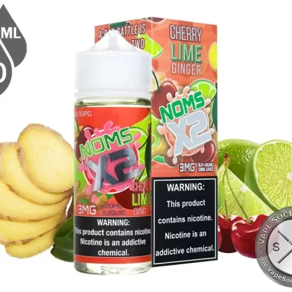 Cherry Lime Ginger NOMS X2 120ml