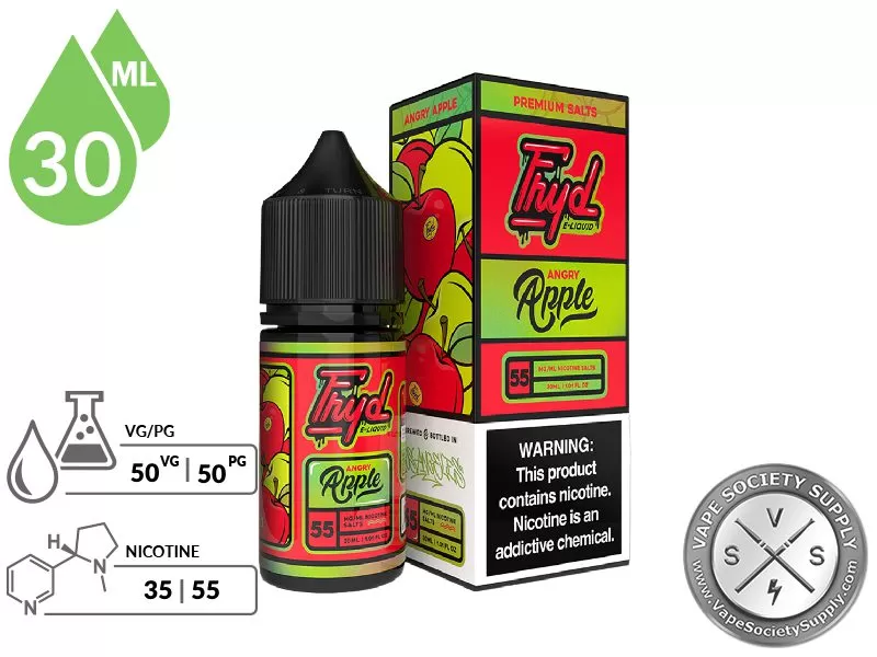 Angry Apple FRYD SALTS 30ml - Image 2