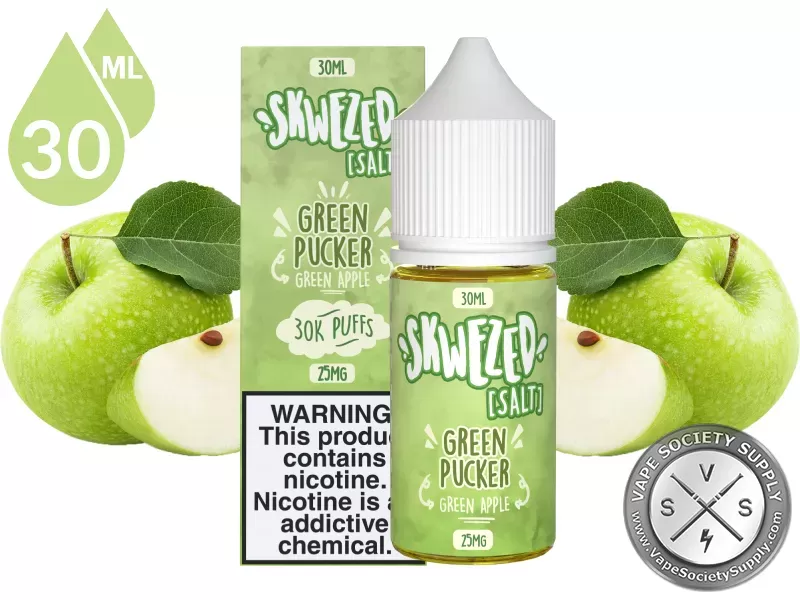 Green Apple SKWEZED SALT 30ml