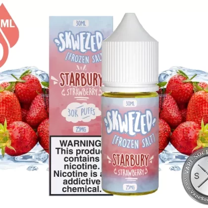 Strawberry Iced SKWEZED SALT 30ml