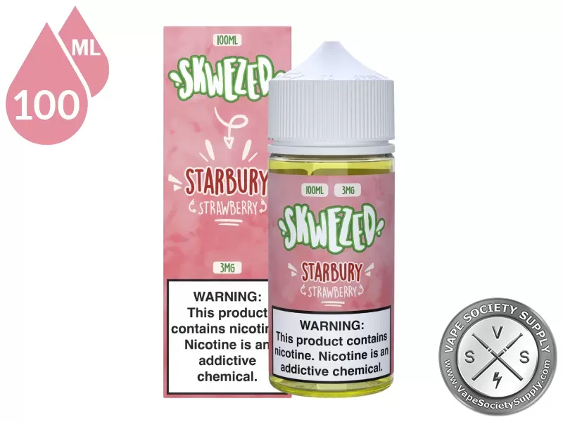 Strawberry SKWEZED 100ml - Image 3