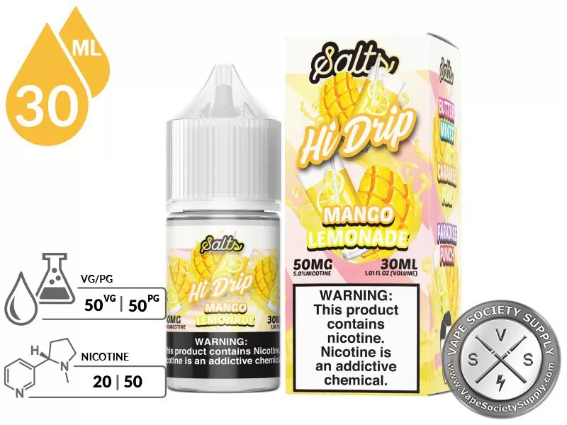 Mango Lemonade HI DRIP SALT 30ml - Image 2