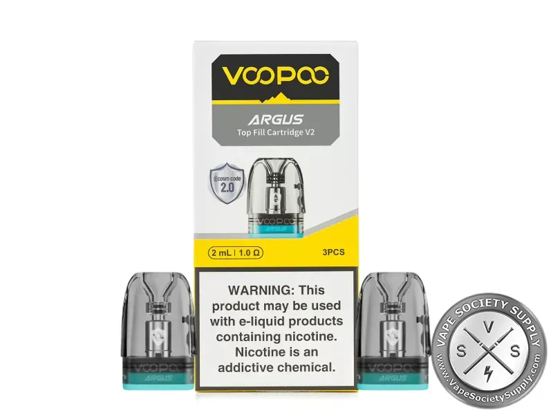 VOOPOO ARGUS V2 Replacement Pods (Pack of 3) - Image 2