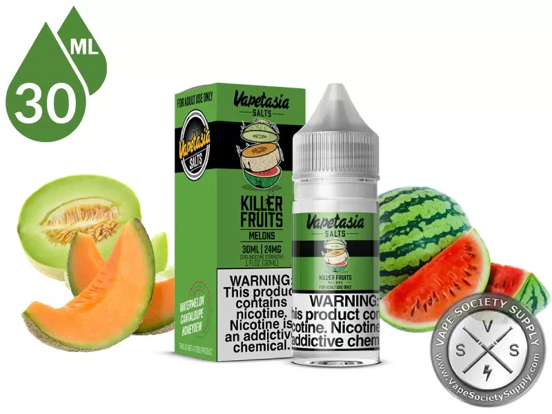 Melons Killer Fruits Vapetasia Salt 30ml