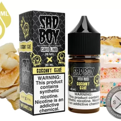 Coconut Cake by SadBoy Salts 30ml