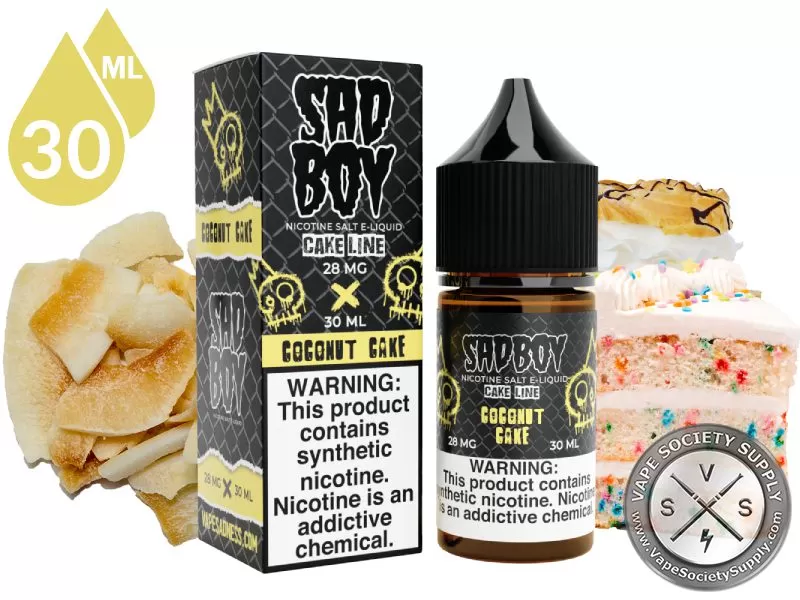 Coconut Cake by SadBoy Salts 30ml