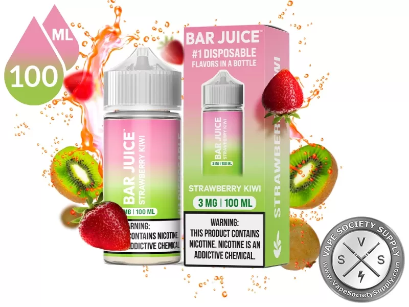 Strawberry Kiwi BAR JUICE 100ml