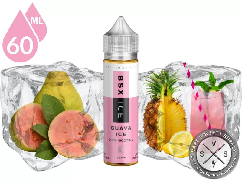 Guava ICE BSX VAPOR SERIES 60ml