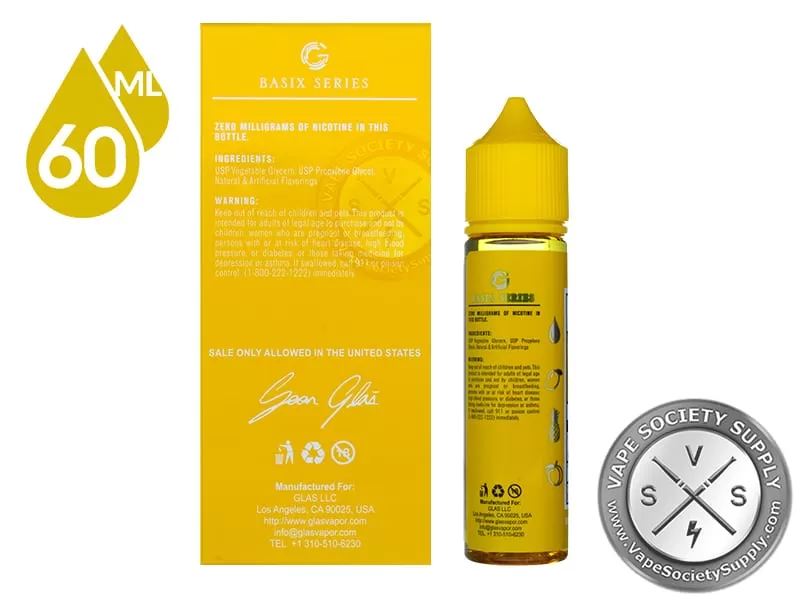 Mango Tango GLAS BSX VAPOR SERIES 60ml - Image 2