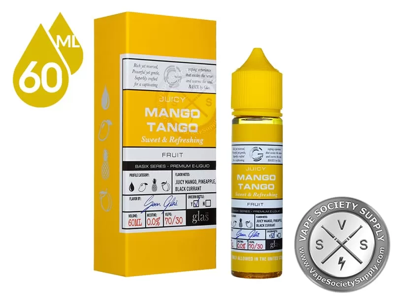 Mango Tango GLAS BSX VAPOR SERIES 60ml - Image 3
