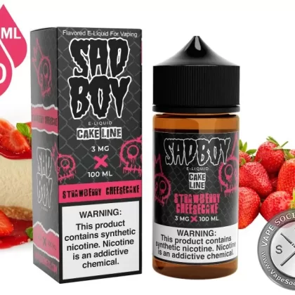 Strawberry Cheesecake by SadBoy 100ml