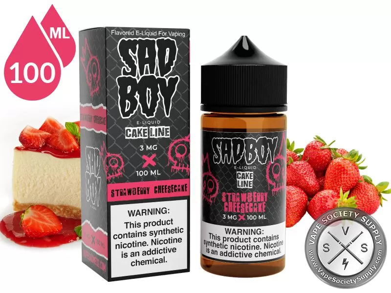 Strawberry Cheesecake by SadBoy 100ml
