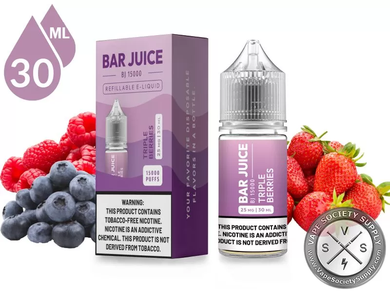 Triple Berries BAR JUICE SALT 30ml